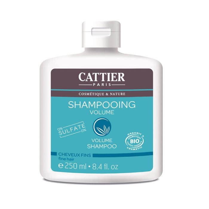 Volume Cheveux Fins Bio 250ml Shampooing Cattier