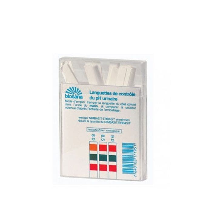 Boite Controle Ph 25 Tests Biosana