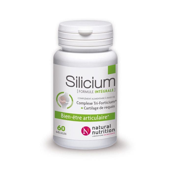 NATURAL NUTRITION SILICIUM 60 GELULES