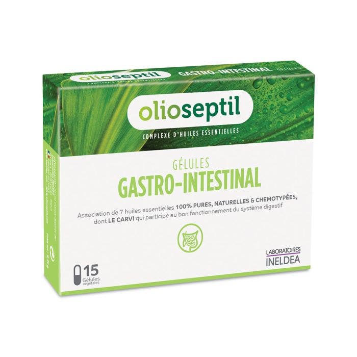 Gastro-intestinal 15 Gelules Vegetales Ineldea