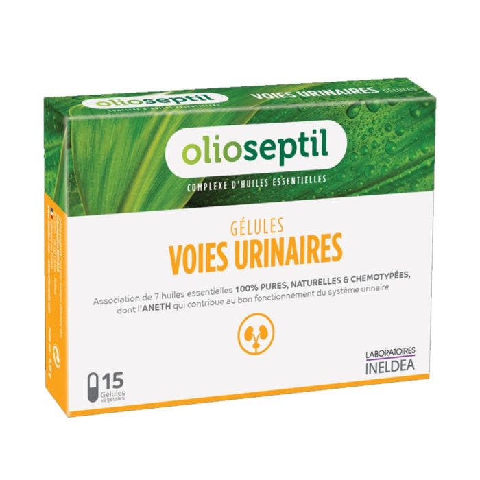 Voies Urinaires 15 Gelules Vegetales Ineldea
