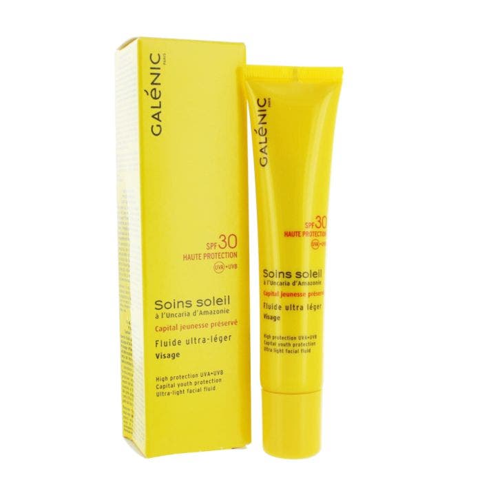 Soins Soleil Fluide Ultra-leger Visage Spf30 40ml Galenic