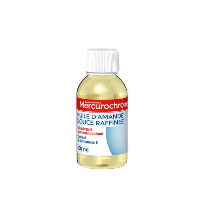 Huile D'amande Douce Raffinee 100ml Mercurochrome