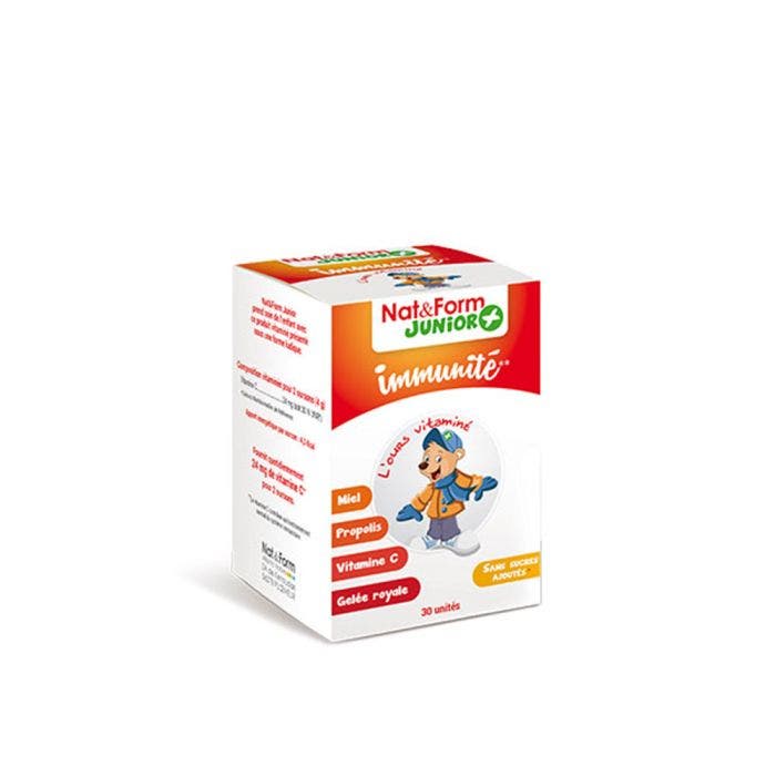 JUNIOR+ IMMUNITE 30 oursons Nat&Form