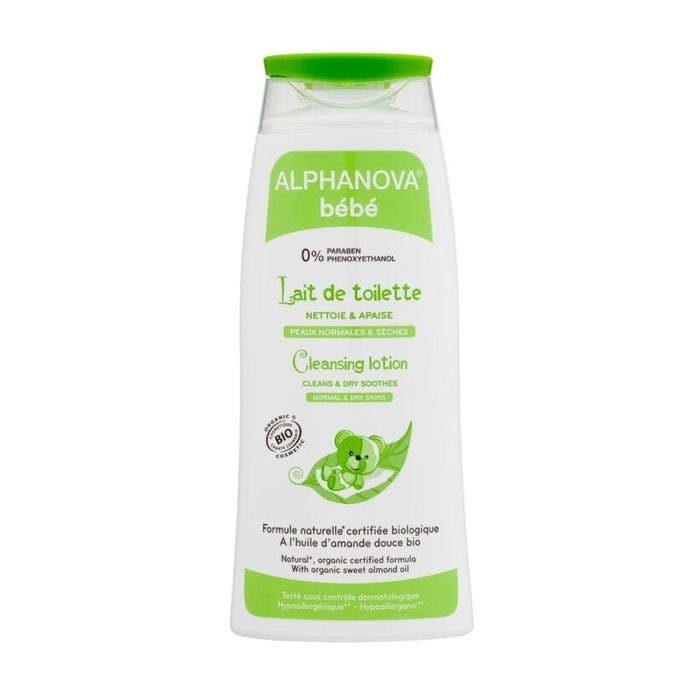 Bebe Lait De Toilette Bio 200ml Alphanova