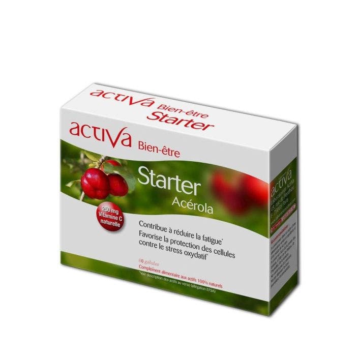 Starter Camu Camu et Acerola 45 gélules Bien-Être Activa