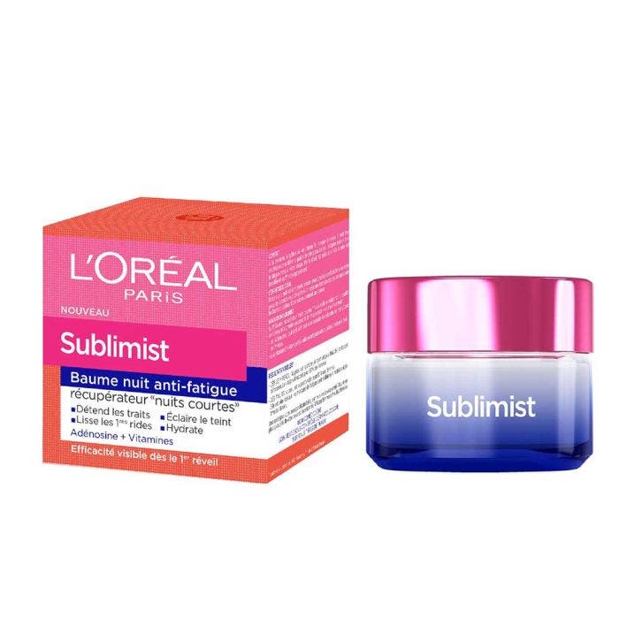 Sublimist Baume Nuit Anti Fatigue Recuperateur Nuits Courtes 50ml- L ...