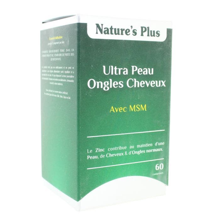 BEAUTE ULTRA PEAU ONGLES ET CHEVEUX 60 comprimés Nature'S Plus