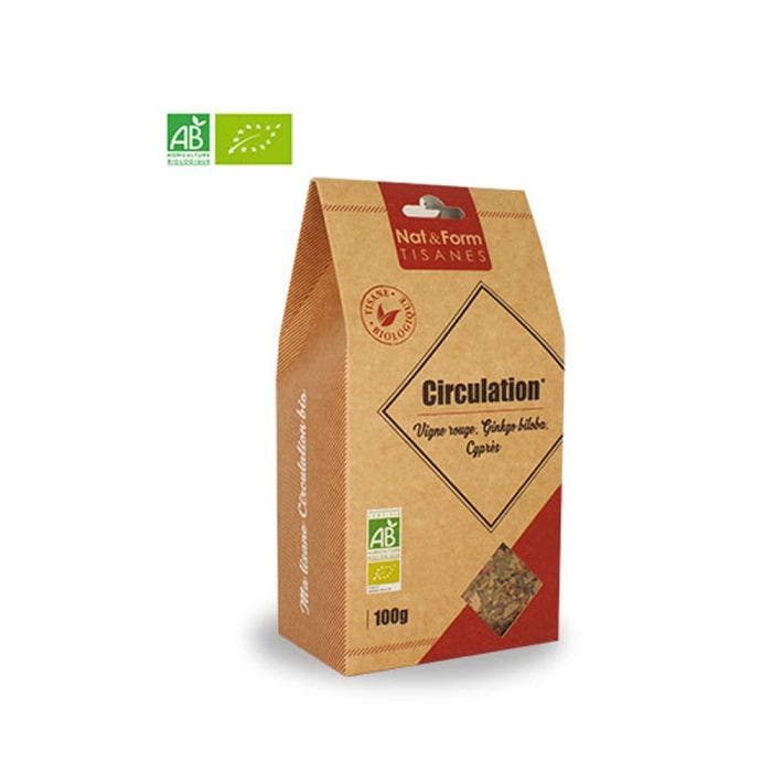 Tisane Circulation Bio 100g Nat&Form