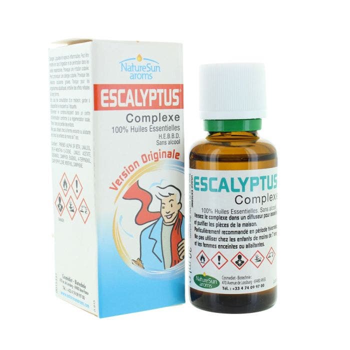 NATURESUN AROMS ESCALYPTUS COMPLEXE 100% HUILES ESSENTIELLES 30ML