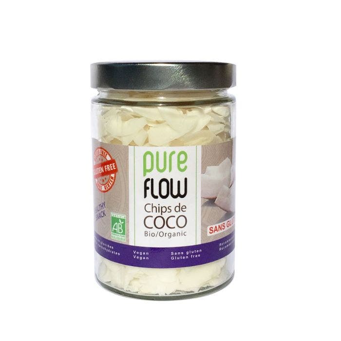 Chips Coco Bio 150 g Pure Flow