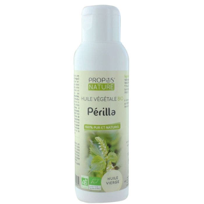 Huile Vegetale Biologique Perilla 100ml Propos'Nature