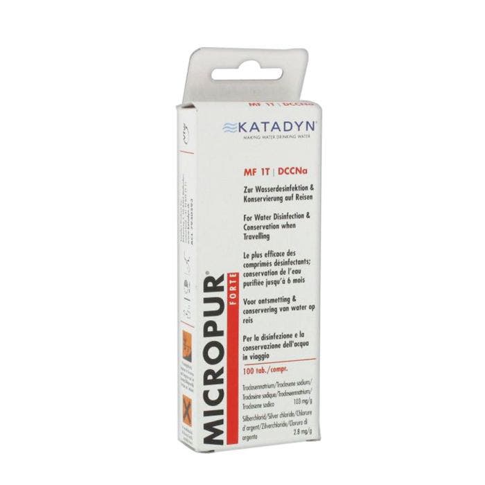Micropur Forte Mf 1t Dccna 100 Comprimes Katadyn