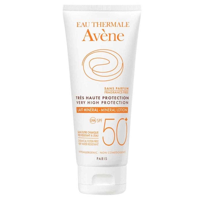 Lait Mineral Tres Haute Protection Peaux Intolerantes Spf50+ 100ml Solaire Avène