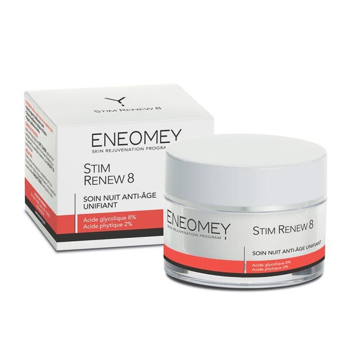 Stim Renew 8 Soin Nuit Anti-age Unifiant 50ml Eneomey
