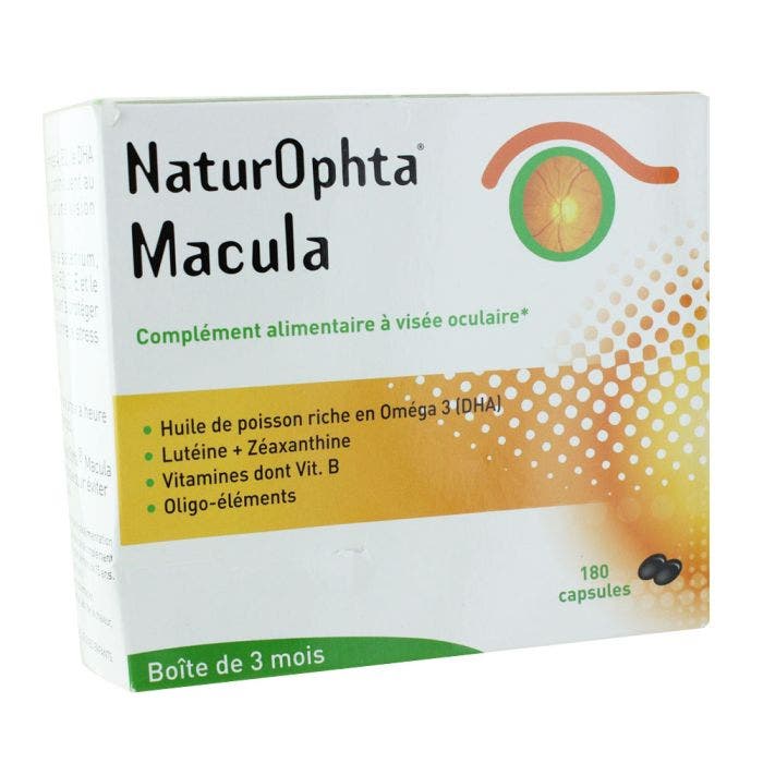 NATUROPHTA MACULA 3X60 CAPSULES