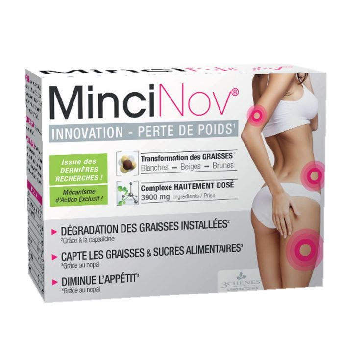 Mincinov 60 Gelules 3 Chênes