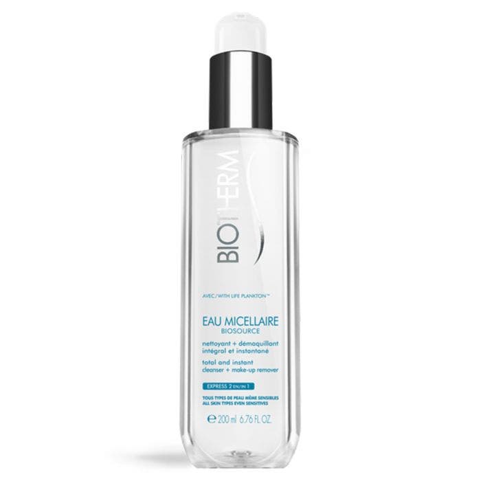 Eau Micellaire Demaquillante 200ml Biosource Biotherm