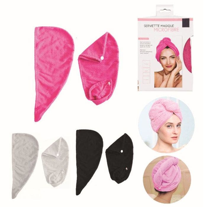 LE COMPTOIR DES TENDANCES SERVIETTE MAGIQUE EN MICROFIBRE