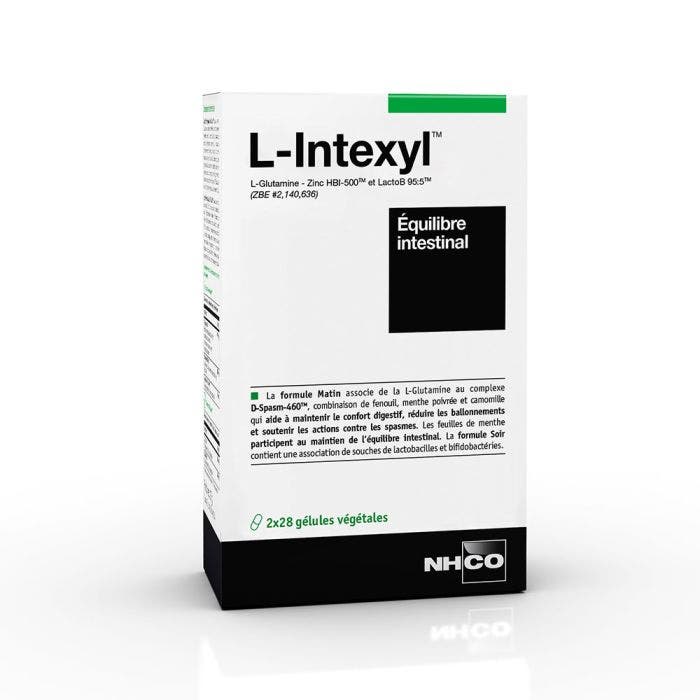 L-INTEXYL EQUILIBRE INTESTINAL 2x28 gélules Nhco Nutrition