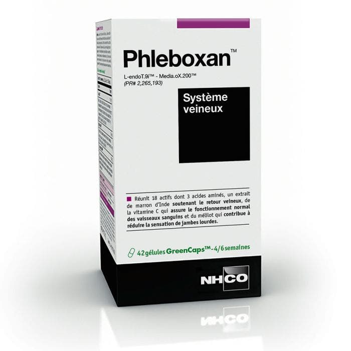 PHLEBOXAN SYSTEME VEINEUX 42 gélules Nhco Nutrition