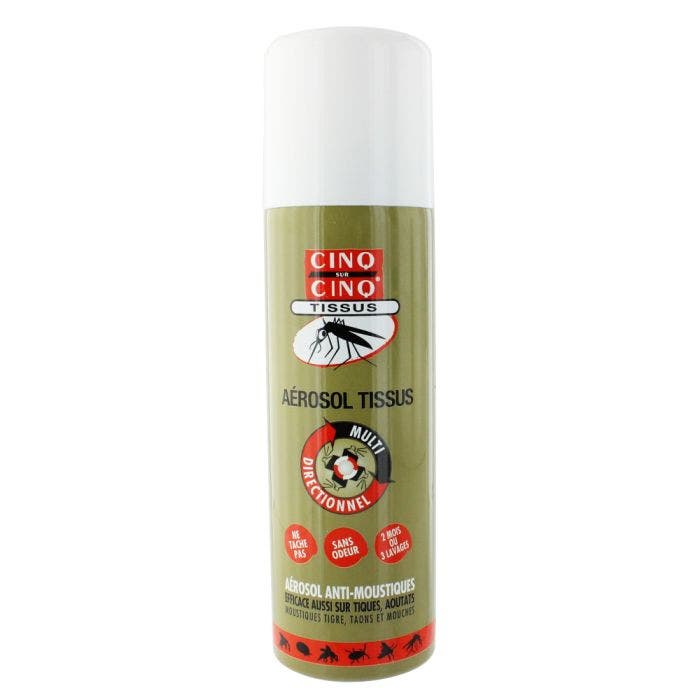 CINQ SUR CINQ LOTION ANTI-MOUSTIQUES POUR TISSUS 150ML