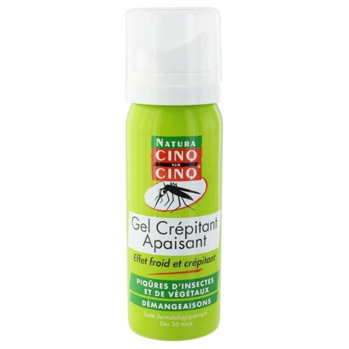 Gel Crepitant Apaisant Piqures Insectes Et Vegetaux Des 36 Mois 50ml Cinq Sur Cinq
