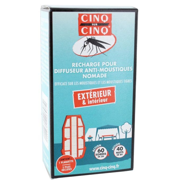 CINQ SUR CINQ RECHARGE DIFFUSEUR NOMADE + PILES