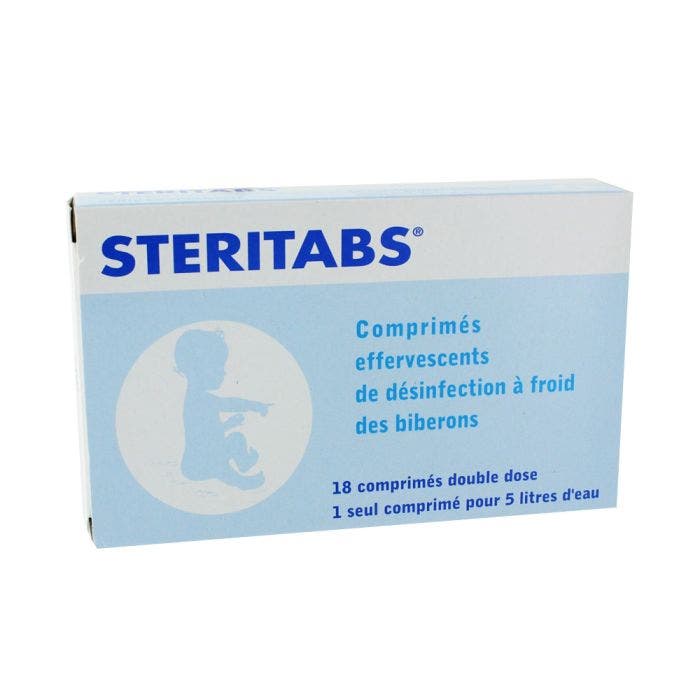 Steritabs 18 Comprimes Effervescents Aquatabs