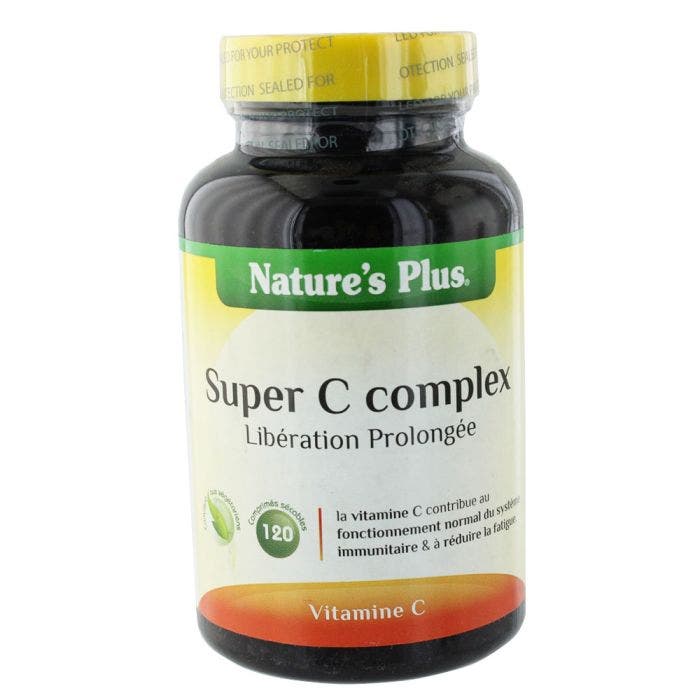 Super C Complex 120 Comprimes Nature'S Plus