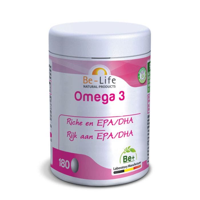 Omega 3 180 Gelules Be-Life