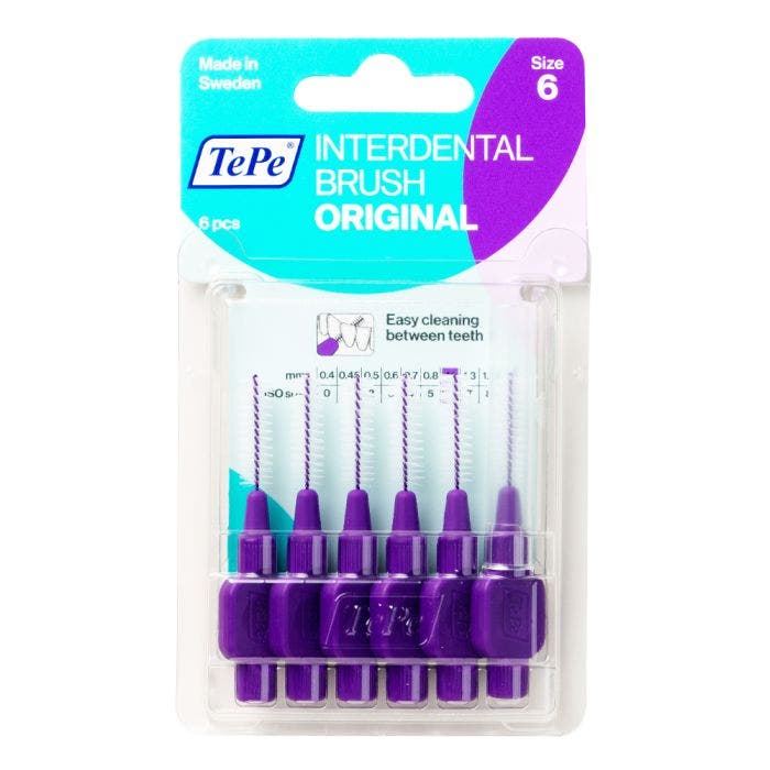 Brossettes Interdentaires 1.1mm X6 Tepe