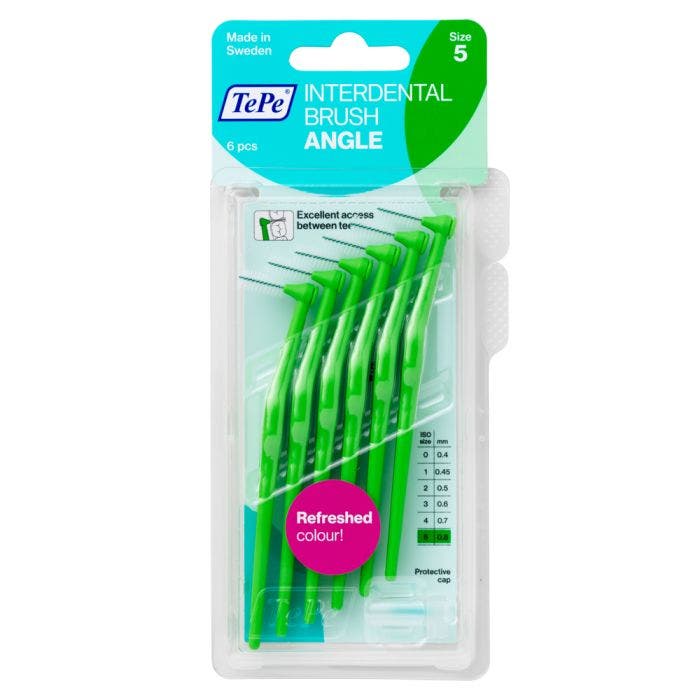 Brossettes Interdentaires Avec Manche 0.8mm X6 Tepe