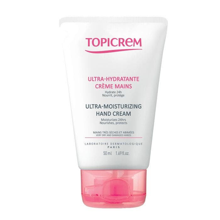 Creme Mains 50ml Ultra-Hydratant Peaux Tres Seches Et Abimees Topicrem