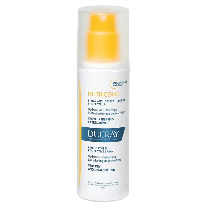 Spray Antidessechement Protecteur Cheveux Secs Et Abimes 75ml Nutricerat Ducray