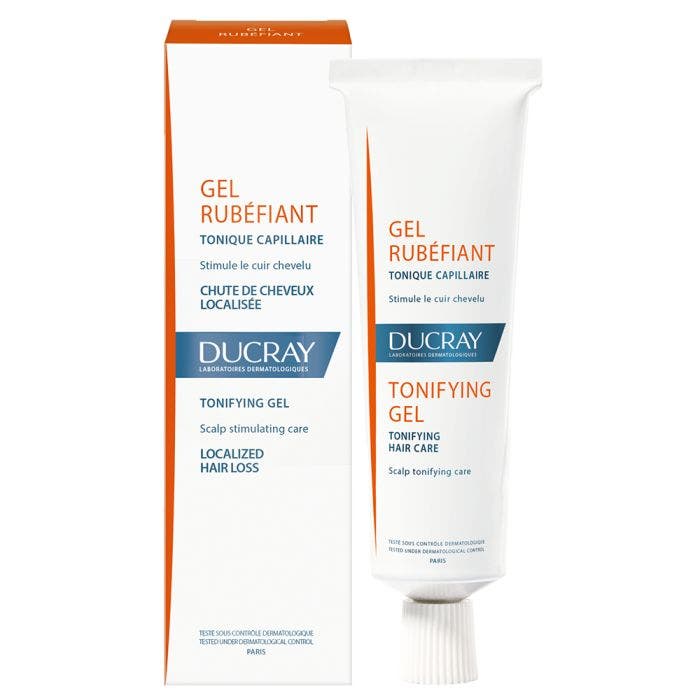 Tonique Capillaire Chute De Cheveux Localisee 30ml Gel Rubefiant Ducray