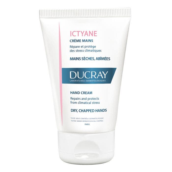 Creme Mains Seches Et Abimees 50ml Ictyane Ducray