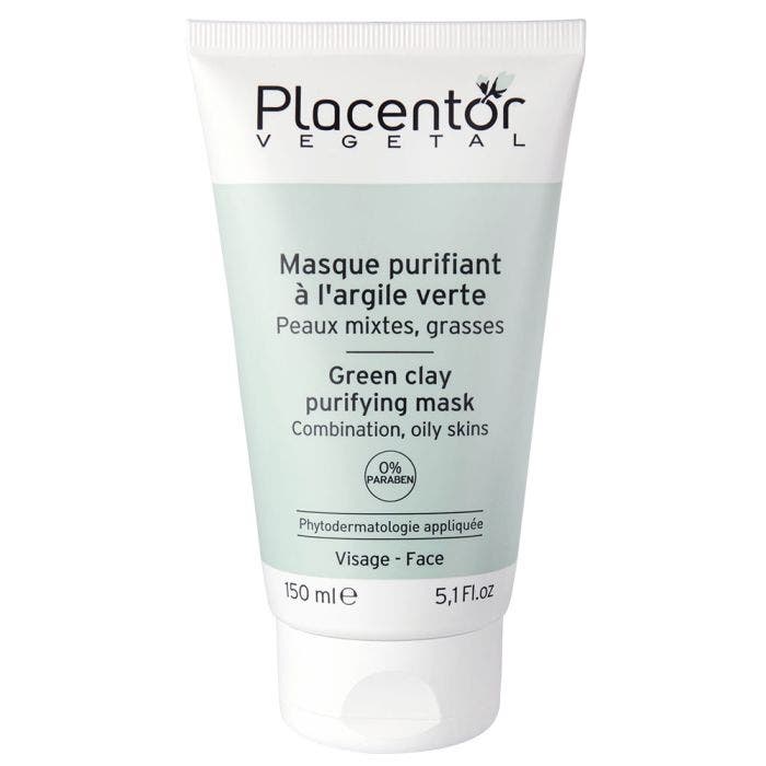 Masque Purifiant argile Verte 150ml Placentor Végétal
