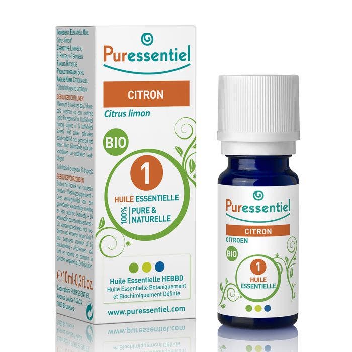 Citron Bio 10ml Huiles Essentielles Puressentiel