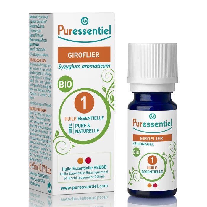 Giroflier Bio 5ml Huiles Essentielles Puressentiel