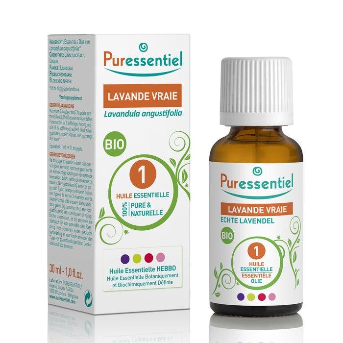 Lavande Vraie Bio 30 ml Huiles Essentielles Puressentiel