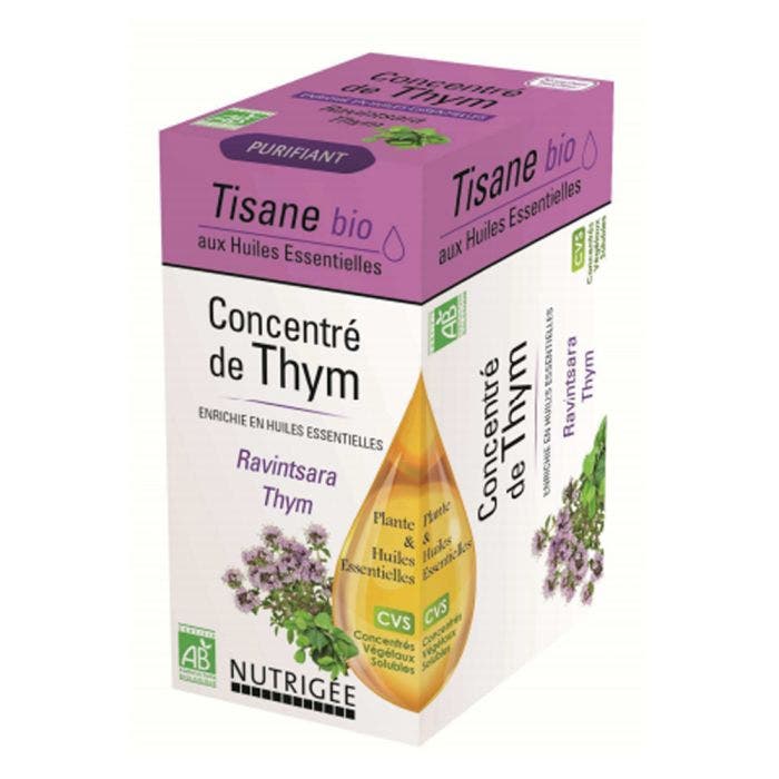 Tisane Concentre De Thym Bio X20 Nutrigée