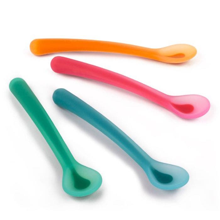 Cuillere Souple En Silicone Des 4 Mois Suavinex