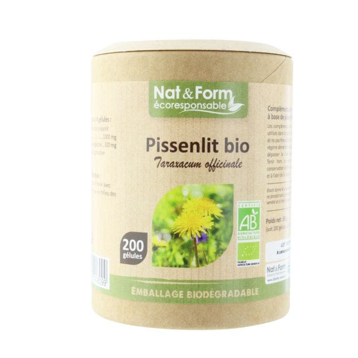 PISSENLIT BIO 200 Gélules Nat&Form