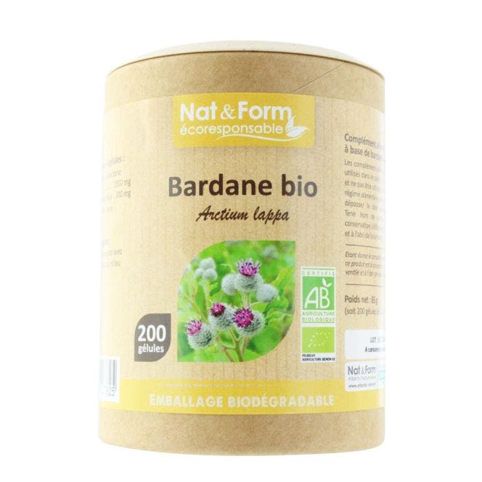 BARDANE BIO 200 Gélules Nat&Form