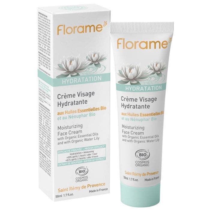 Creme Visage Hydratante Bio 50ml Florame