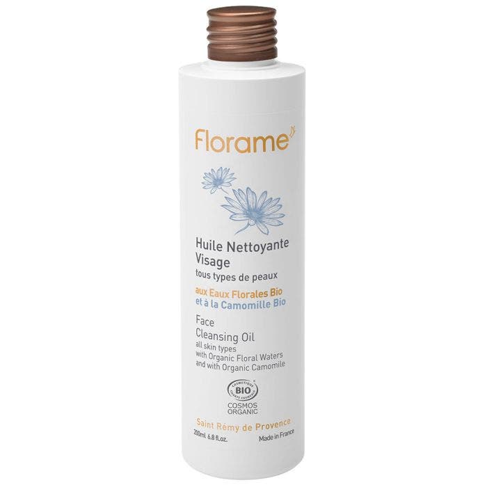 Huile Nettoyante Visage Bio 200ml Florame