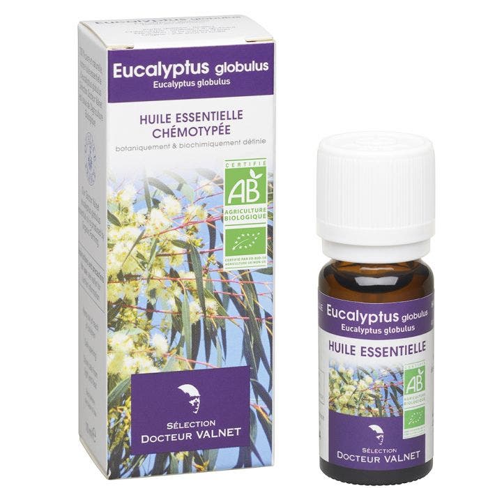 HUILE ESSENTIELLE EUCALYPTUS GLOBULUS BIO 10ml Dr. Valnet