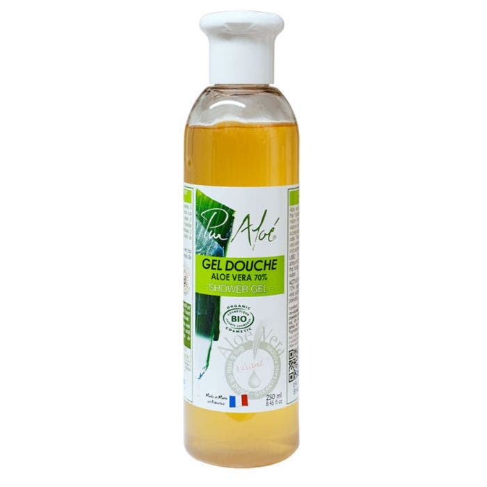 Gel Douche A L'aloe Vera Bio 250ml Pur Aloé