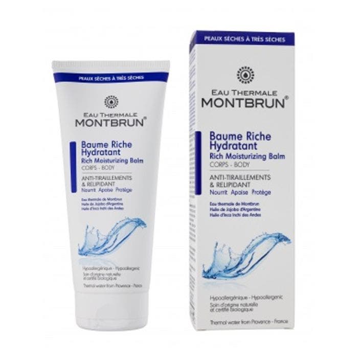 Baume Riche Hydratant Corps Bio 200ml Montbrun